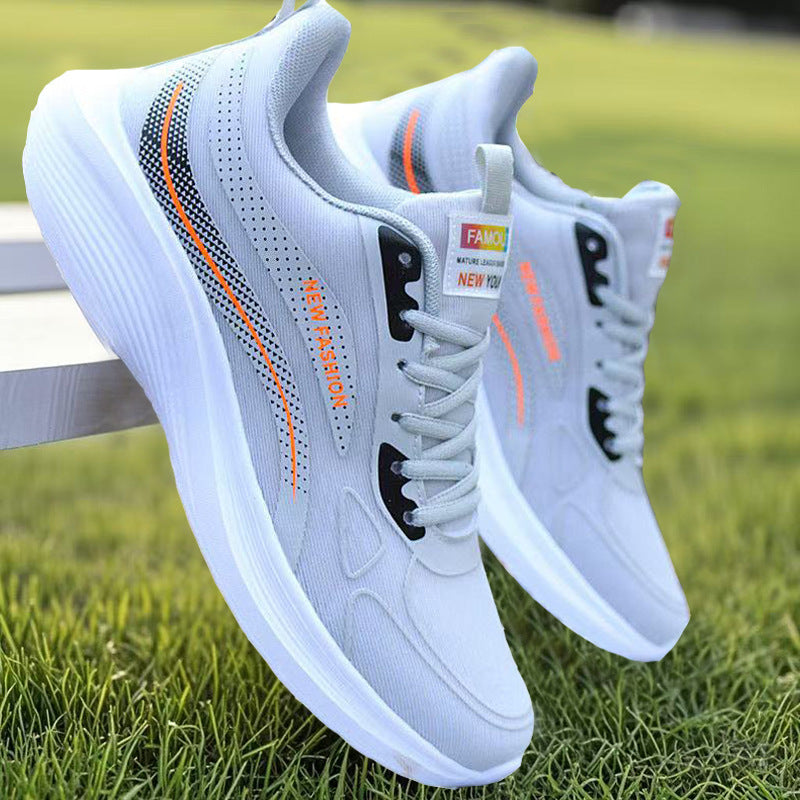 Mesh Running Shoes with Reflective Details
