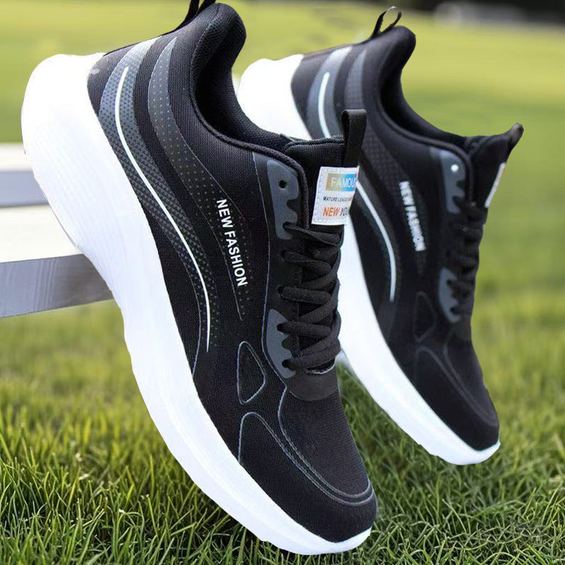 Mesh Running Shoes with Reflective Details