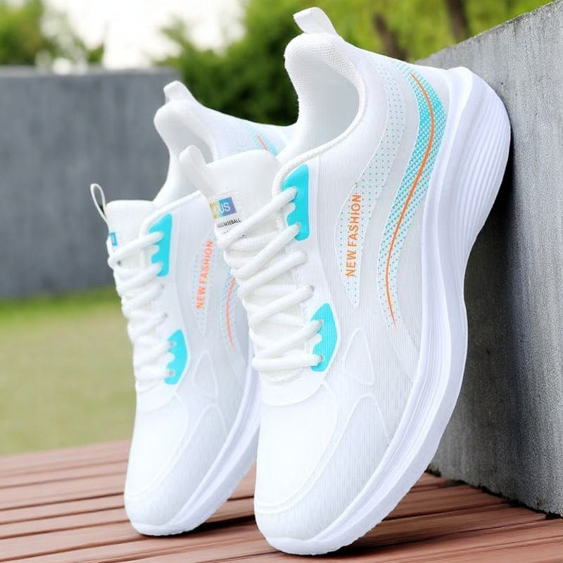 Mesh Running Shoes with Reflective Details