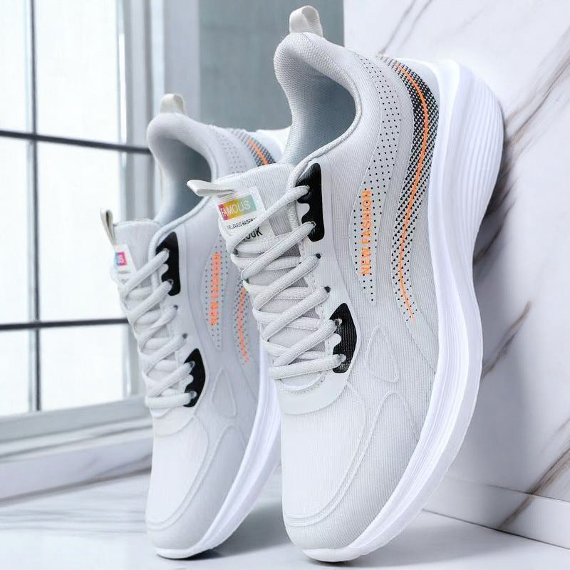 Mesh Running Shoes with Reflective Details