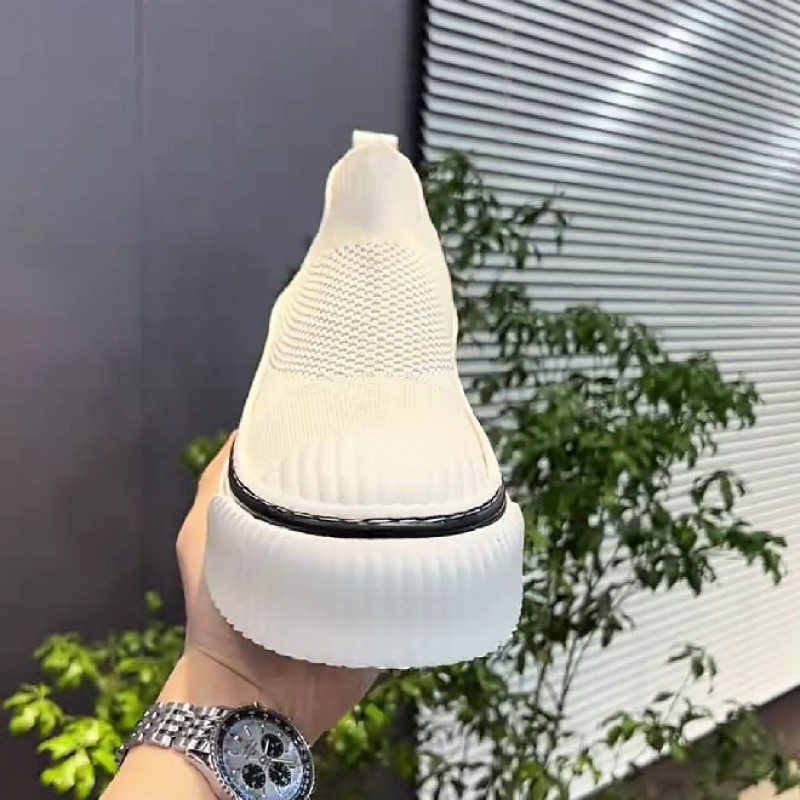 Men's Knit Slip-On Sneakers