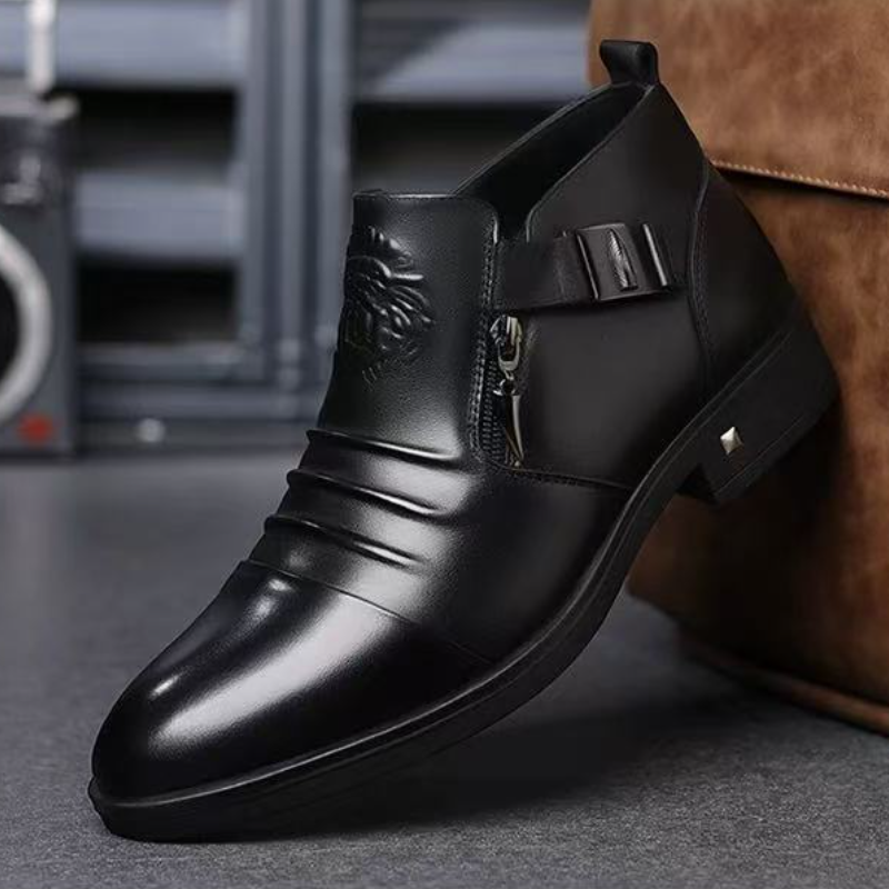 Zipper Ankle Boots