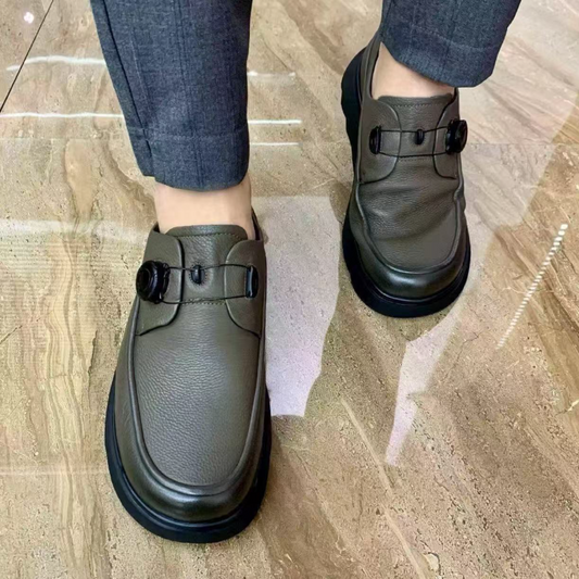 Buckle Slip-On Loafers