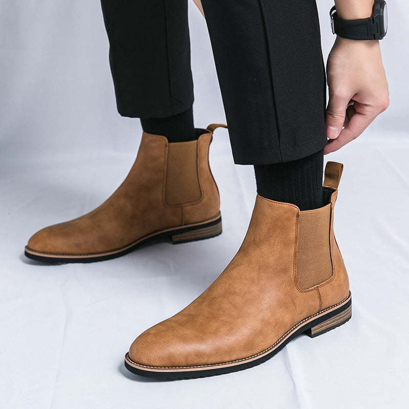 Leather Chelsea Boot Men
