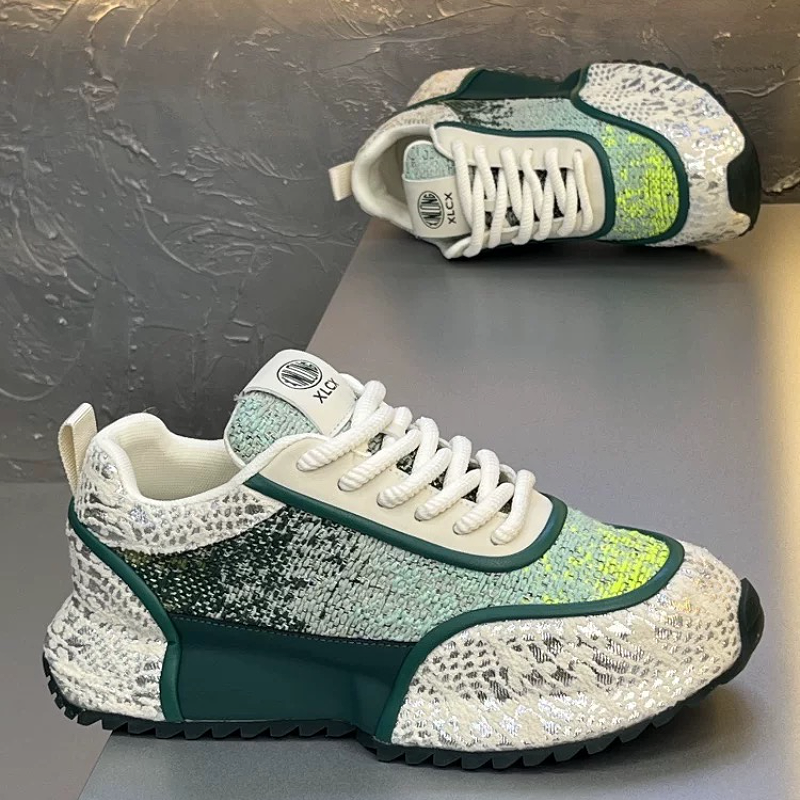 Gradient Mesh Fashion Sneaker