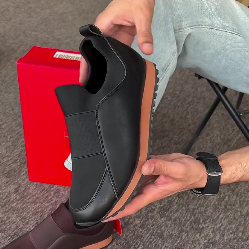 Men's Slip-On Casual Shoes with Flexible Sole