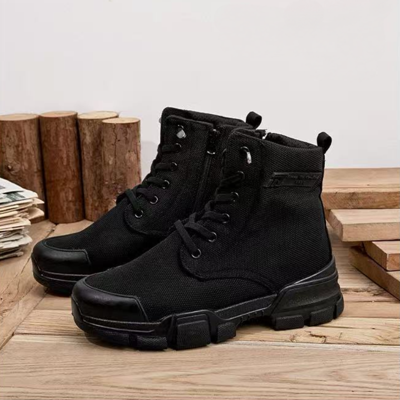 Mesh Lace-Up Outdoor Hiking Boot