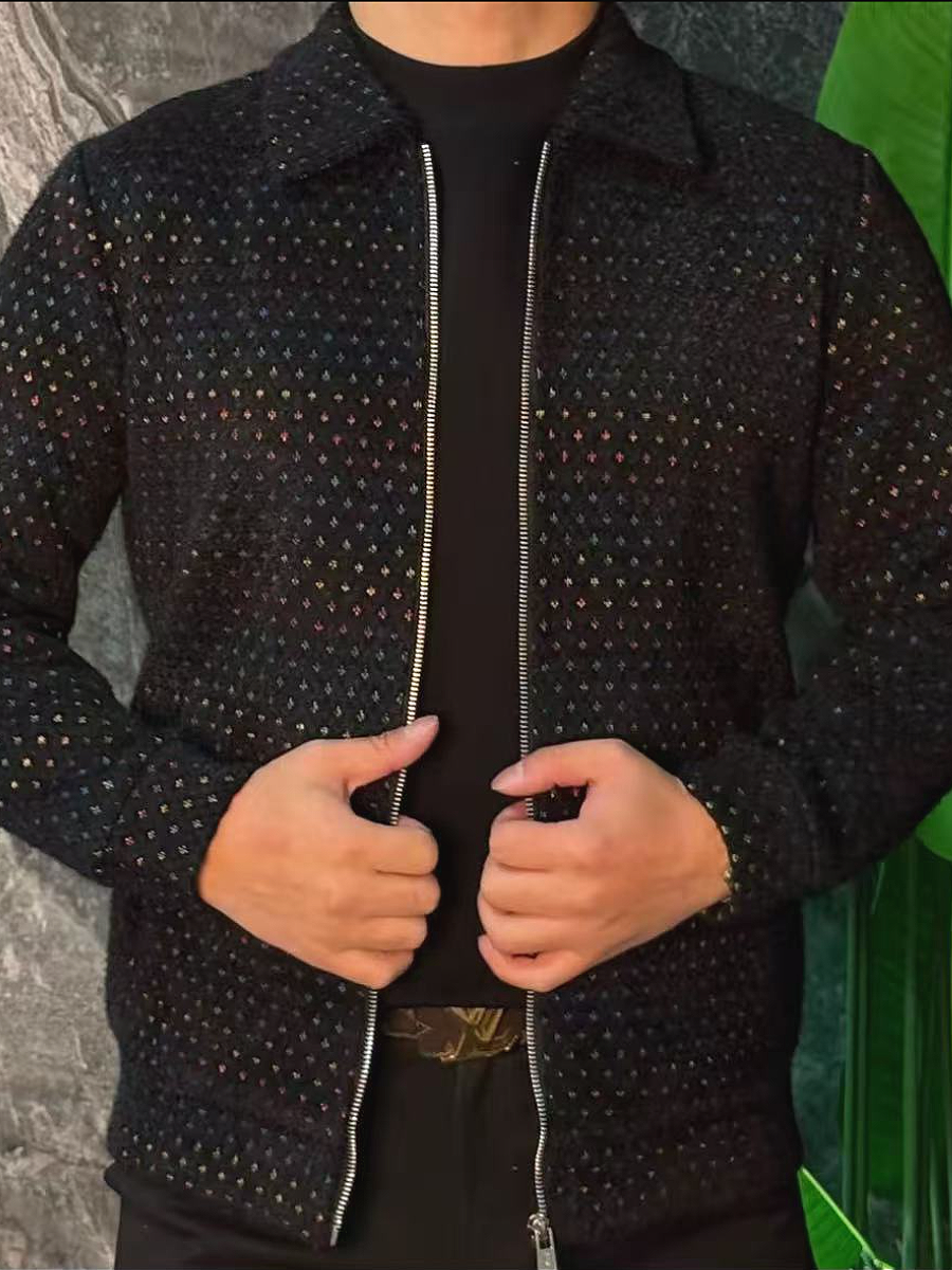 Rainbow Dot Zip Jacket