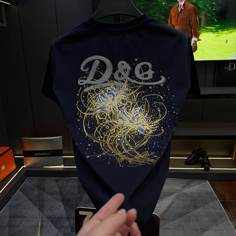 Rhinestone Spider Lily T-shirt