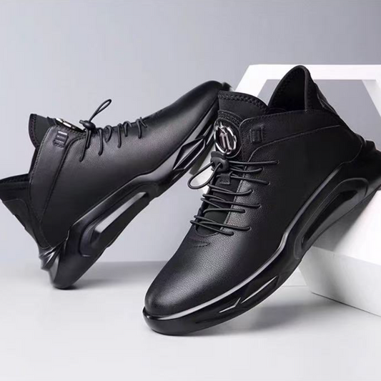 Cushioned Lace-Up Boots