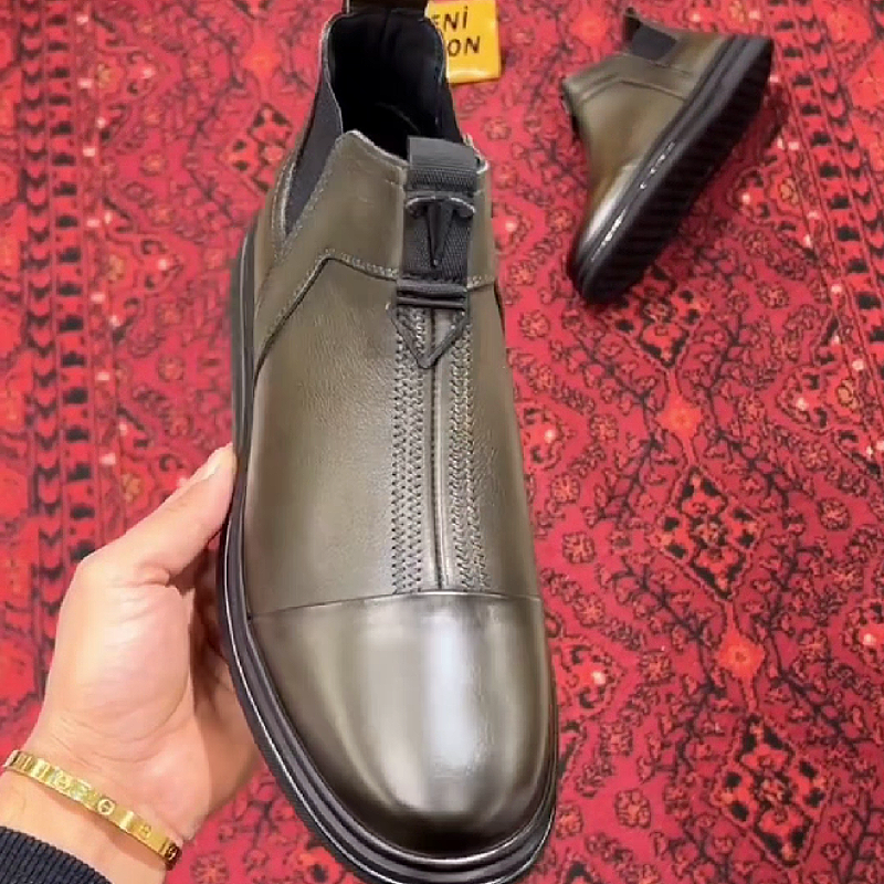 Minimalist Slip-On Boots