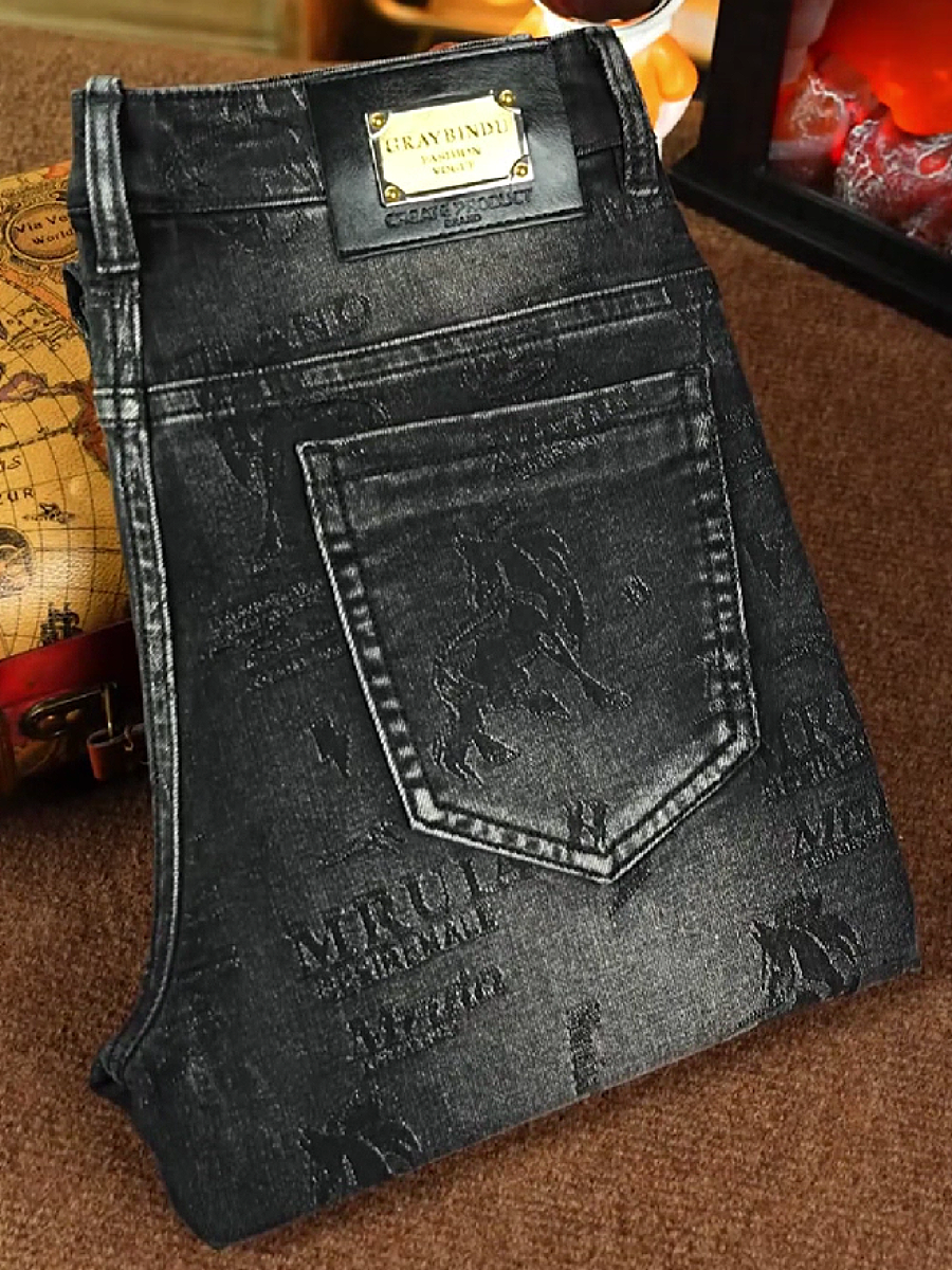 Vintage Wash Slim Jeans