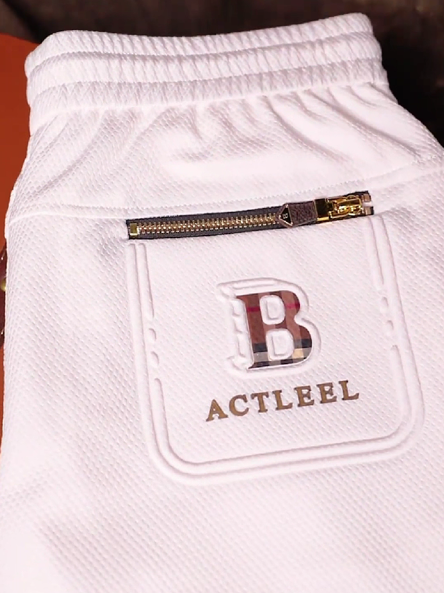 Logo Zip Pocket Sweatpants