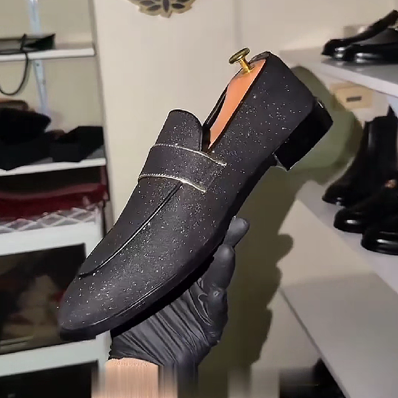 Sparkle Crown Loafers