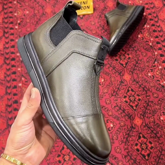 Minimalist Slip-On Boots