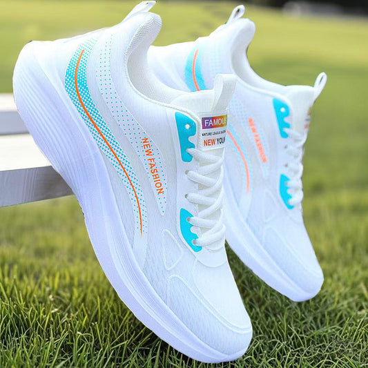 Mesh Running Shoes with Reflective Details