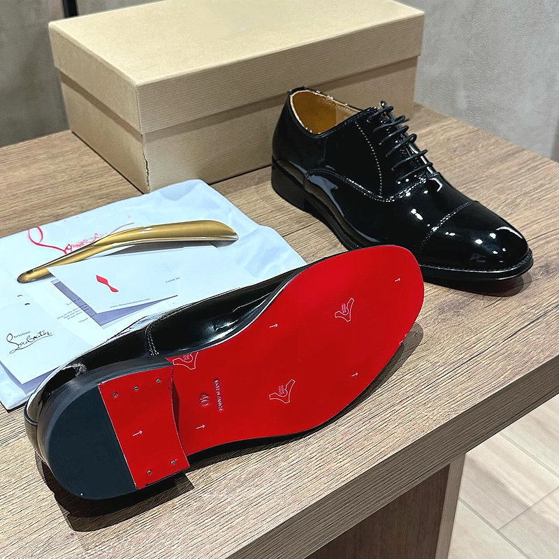 Black Patent Oxford Shoe