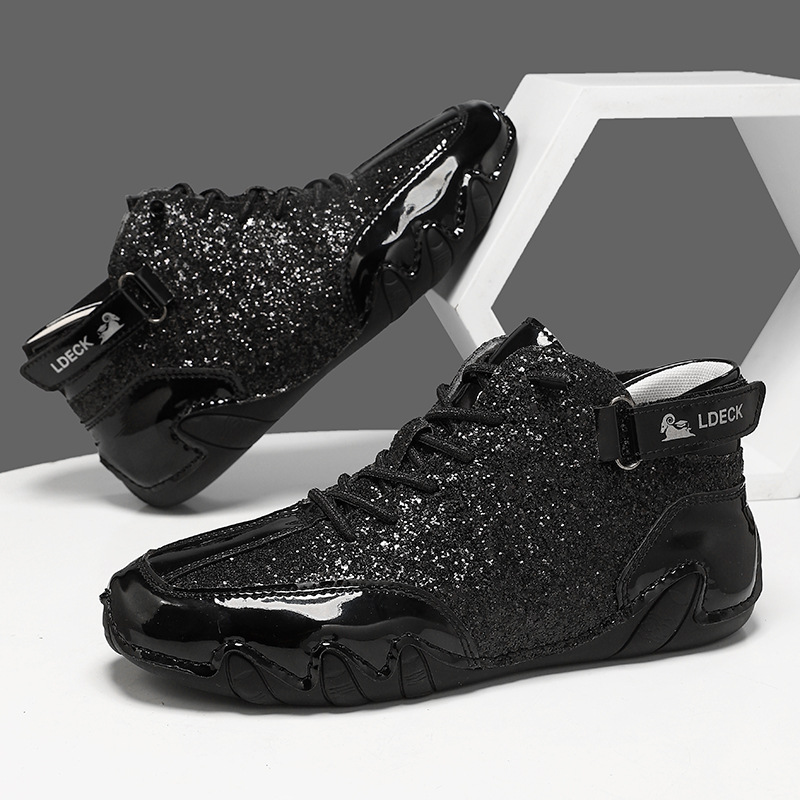 Glitter High Top Sneaker