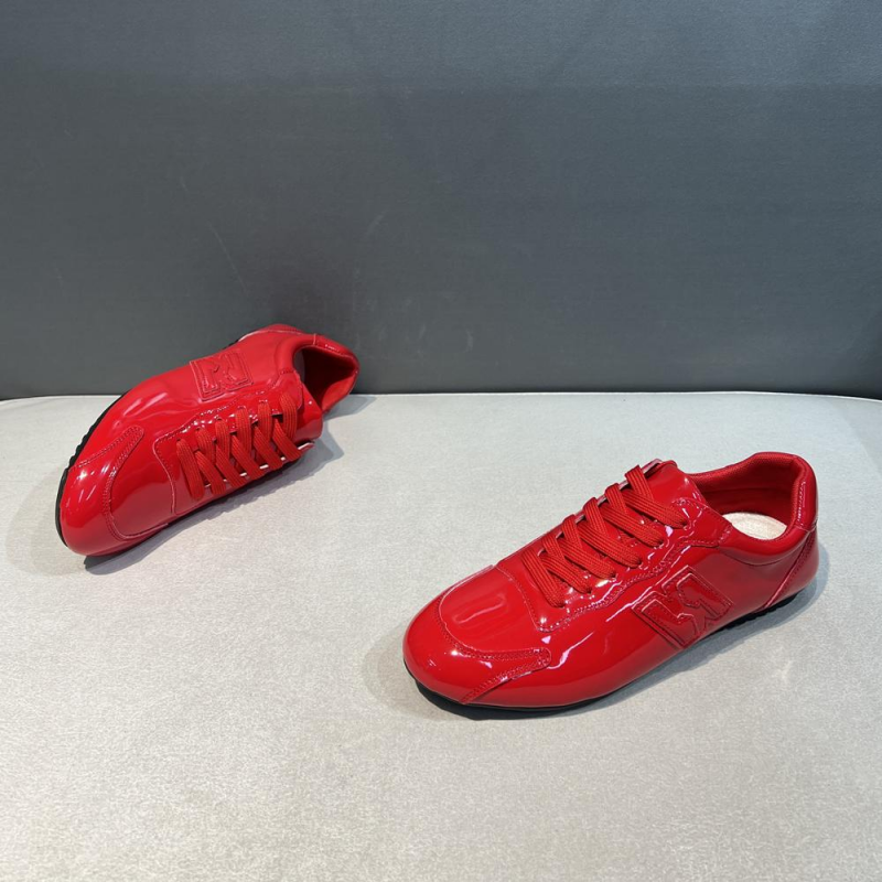 Glossy Letter Detail Sneaker