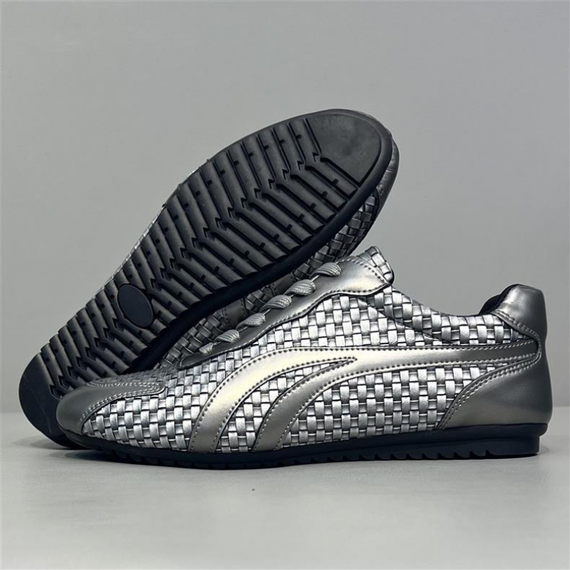 Woven Texture Slip On Sneaker