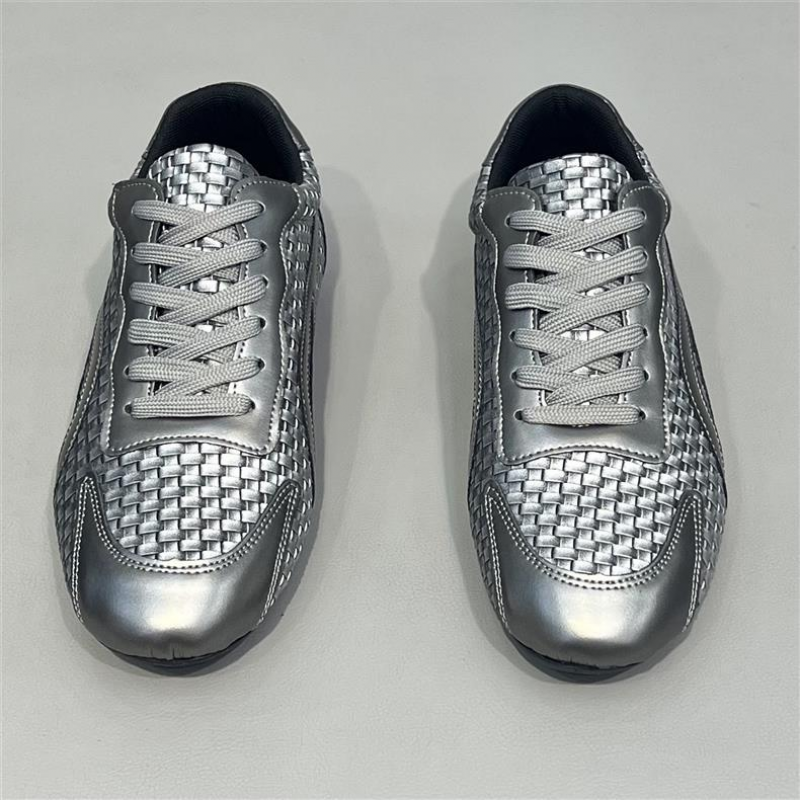 Woven Texture Slip On Sneaker
