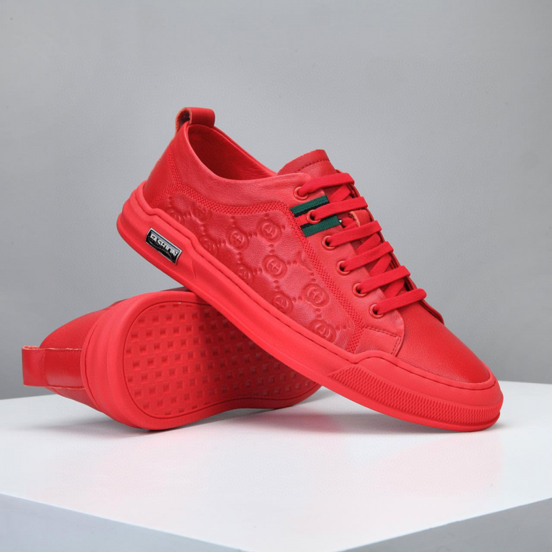Embroidered Logo Fashion Sneaker