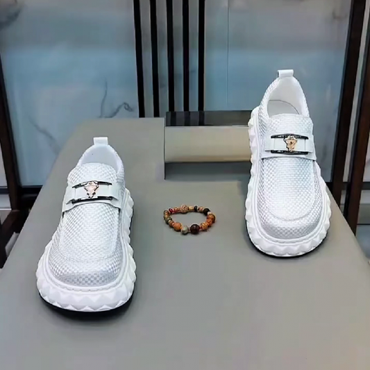 Men's Knit Slip On Casual Sneakers