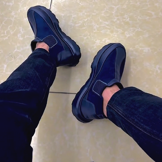 Navy Blue Chelsea Sneaker