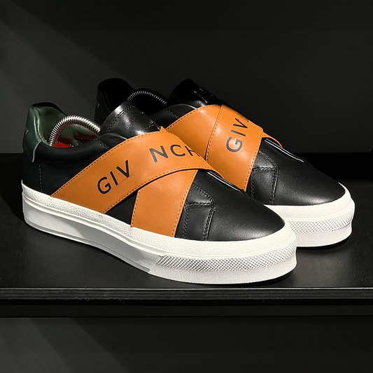 BlackOrange Strap Sneaker