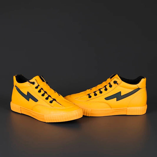 Men's Lace-Up Casual Sneakers with Faux Fur Lining
