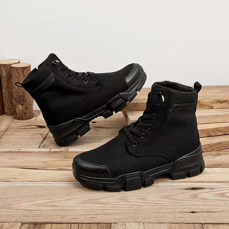 Mesh Lace-Up Outdoor Hiking Boot