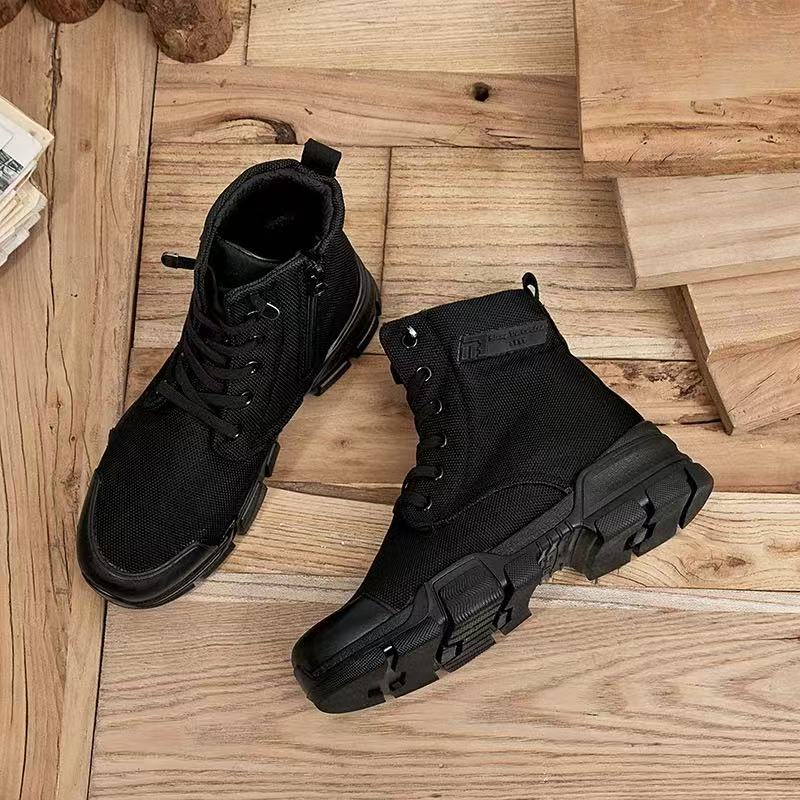 Mesh Lace-Up Outdoor Hiking Boot