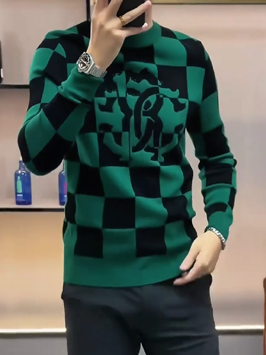 CheckLogo Sweater