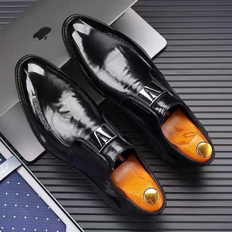 Glossy Slip On Shoe