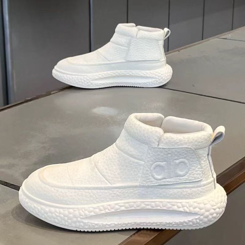 AllWhite Chunky Boot