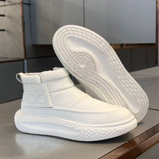 AllWhite Chunky Boot