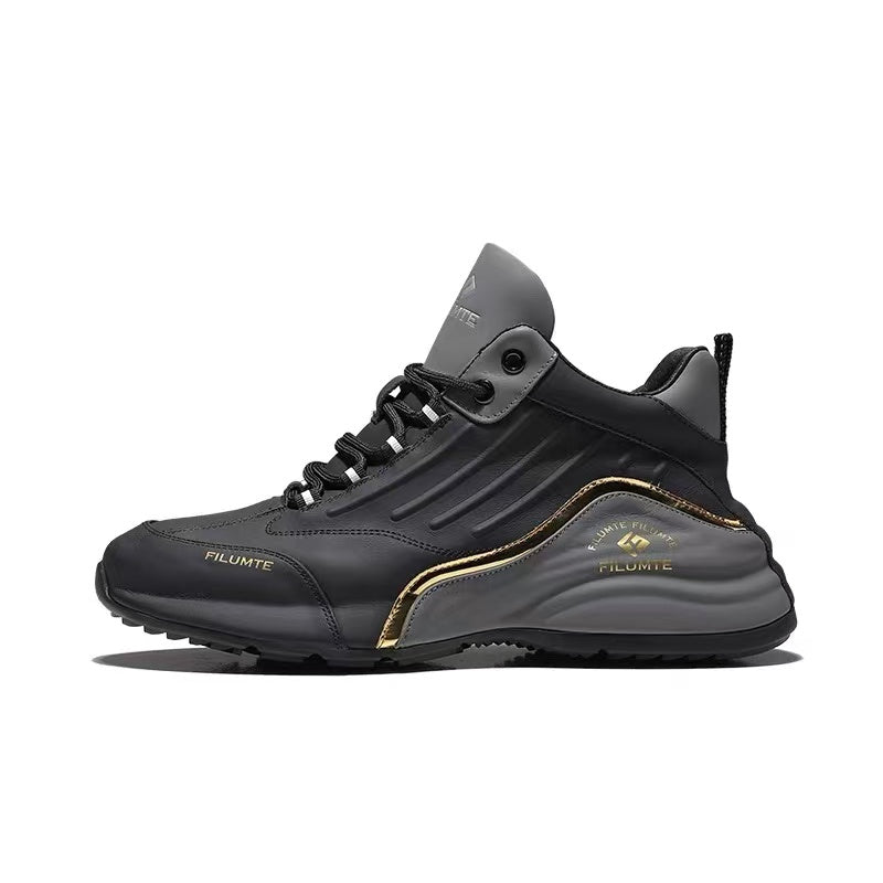 Black Gold Accent Sneaker