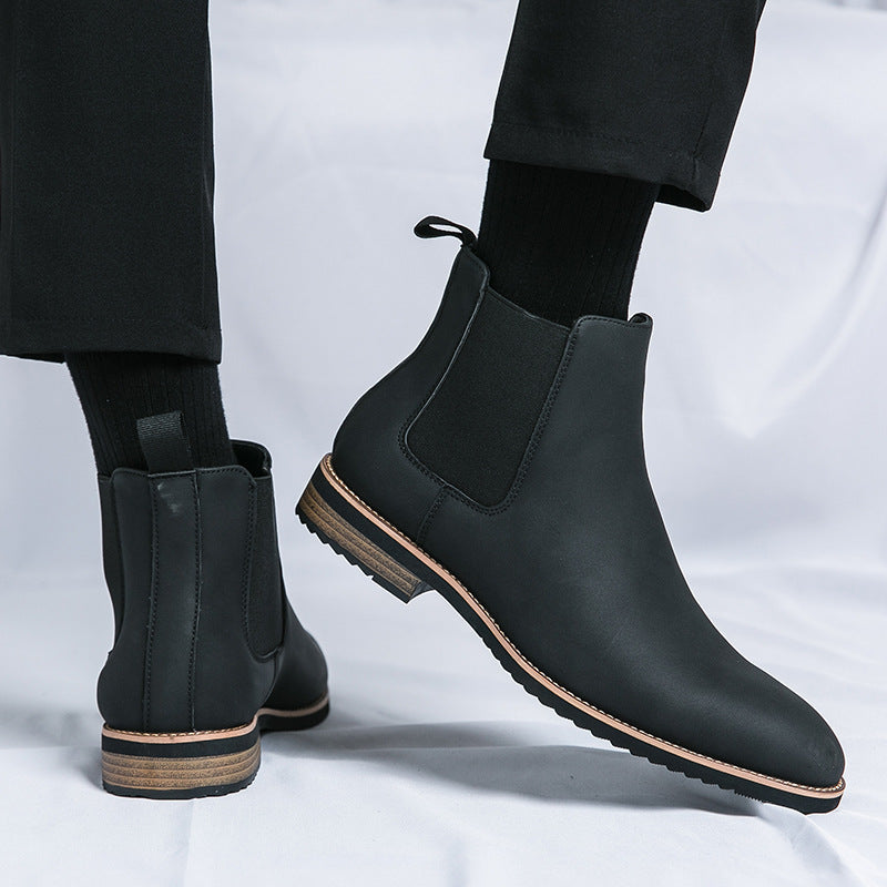 Leather Chelsea Boot Men