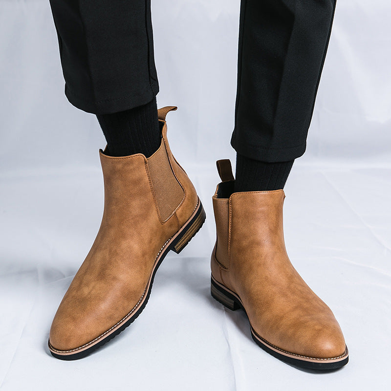 Leather Chelsea Boot Men