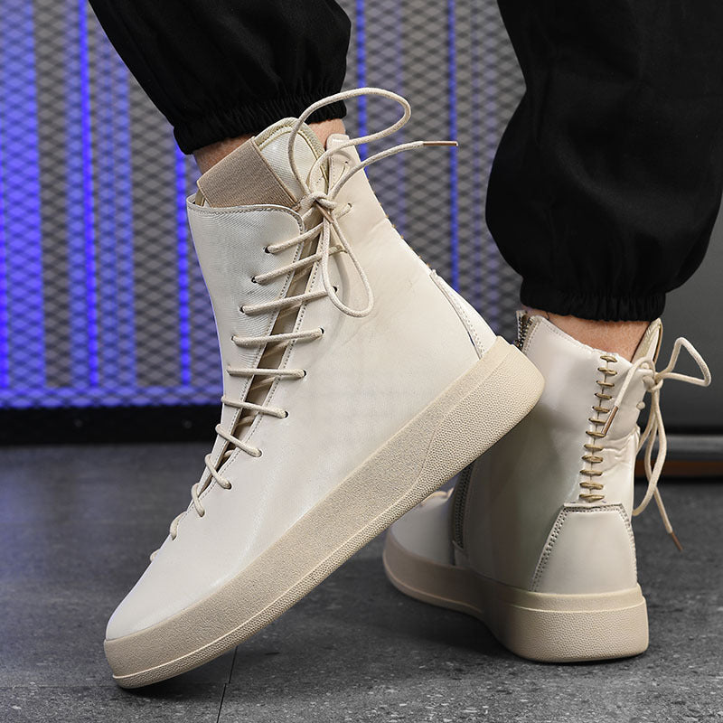 High Top Zipper Boot