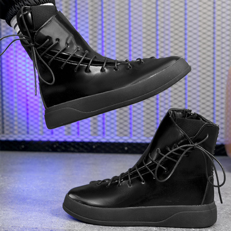 High Top Zipper Boot