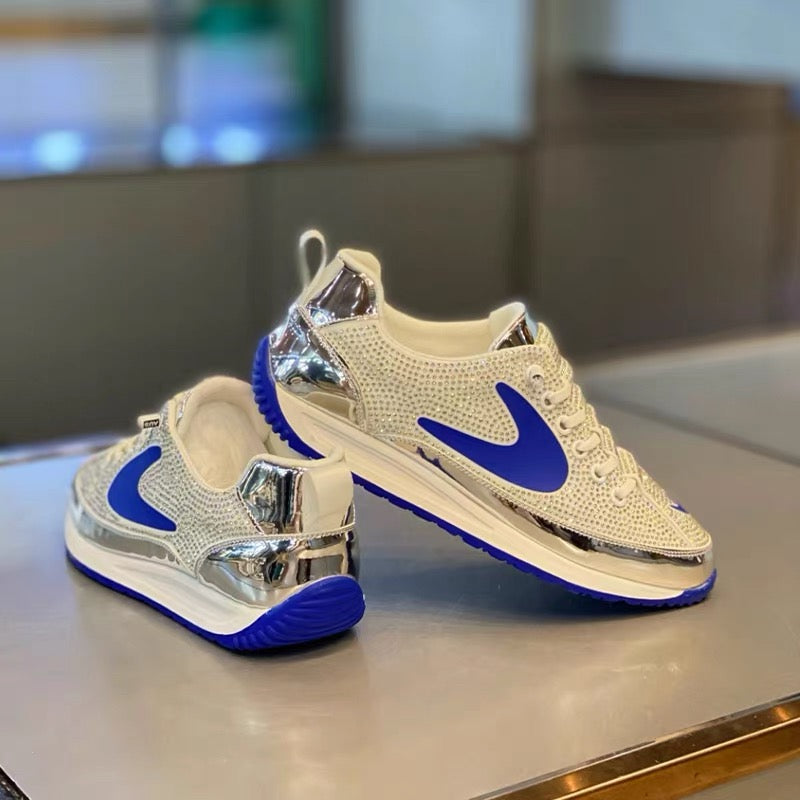 Stylish Rhinestone Sparkling Casual Men's Shoes