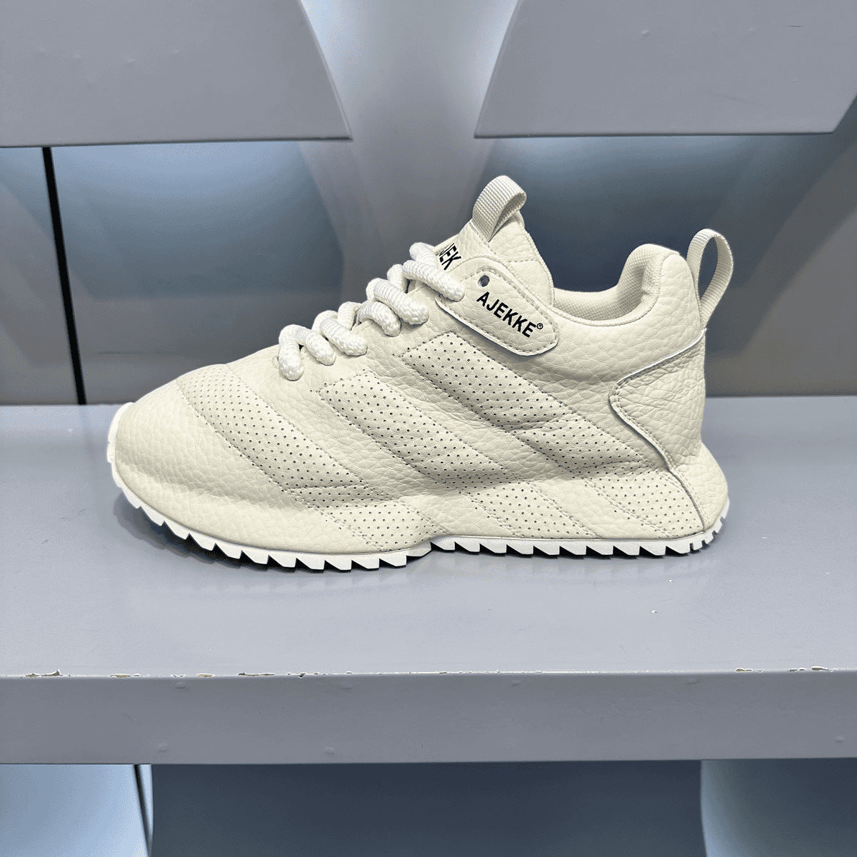 Perforated Leather Comfort Sneaker