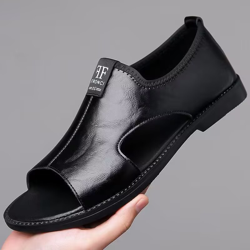 Men's Leather Casual Sandals