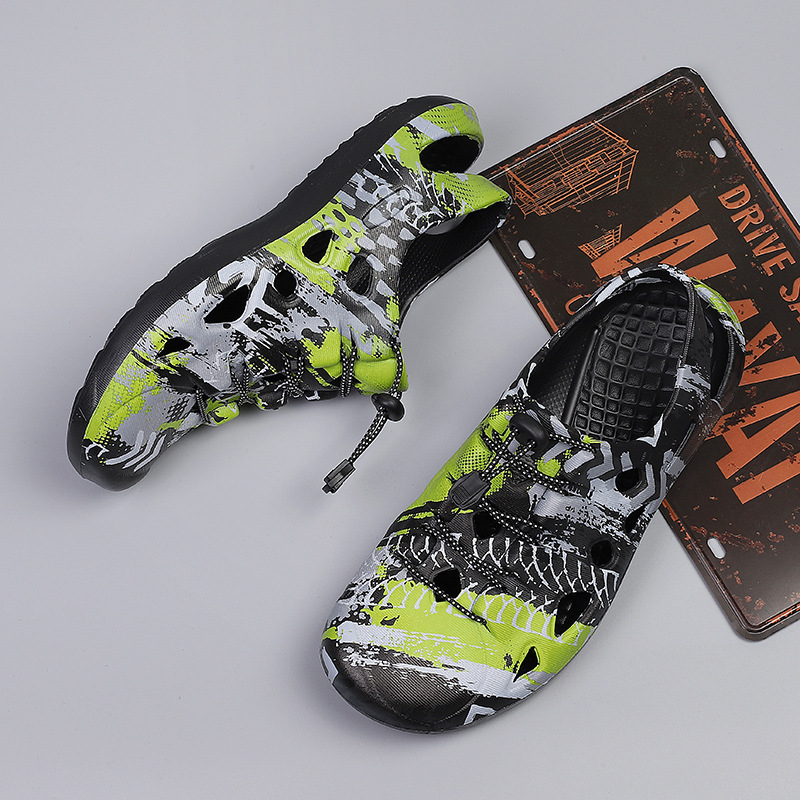 Men's Camo Clog Sandals