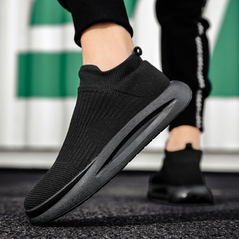 Men's Knit Slip On Sneaker Comfort Shoes