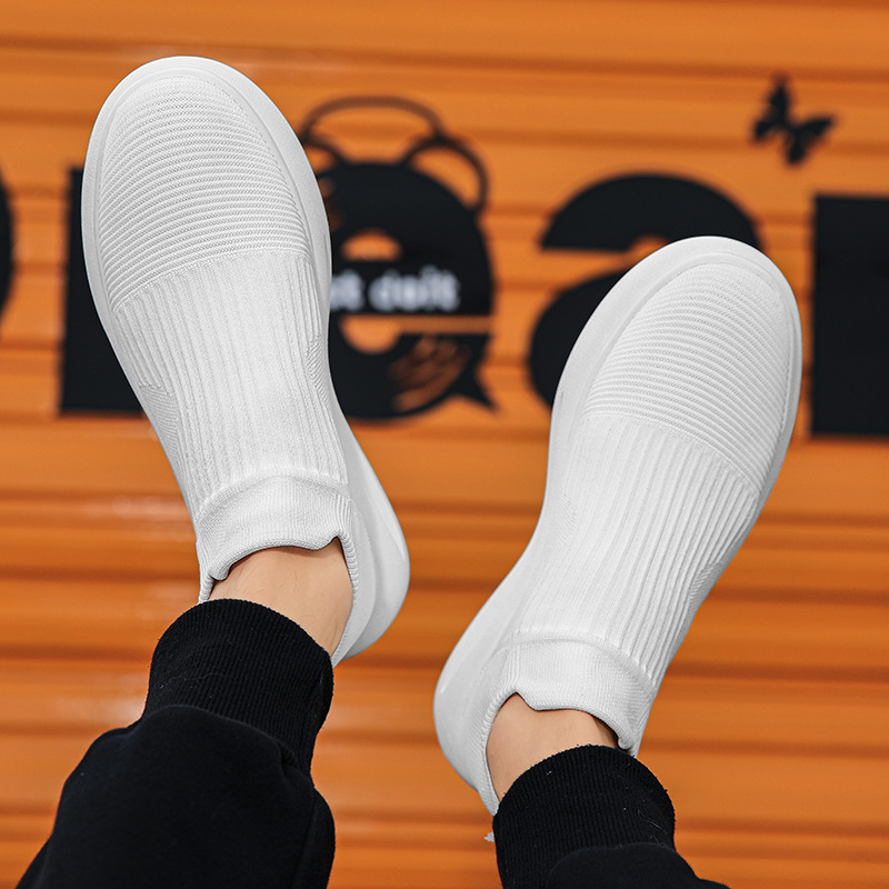 Men's Knit Slip On Sneaker Comfort Shoes