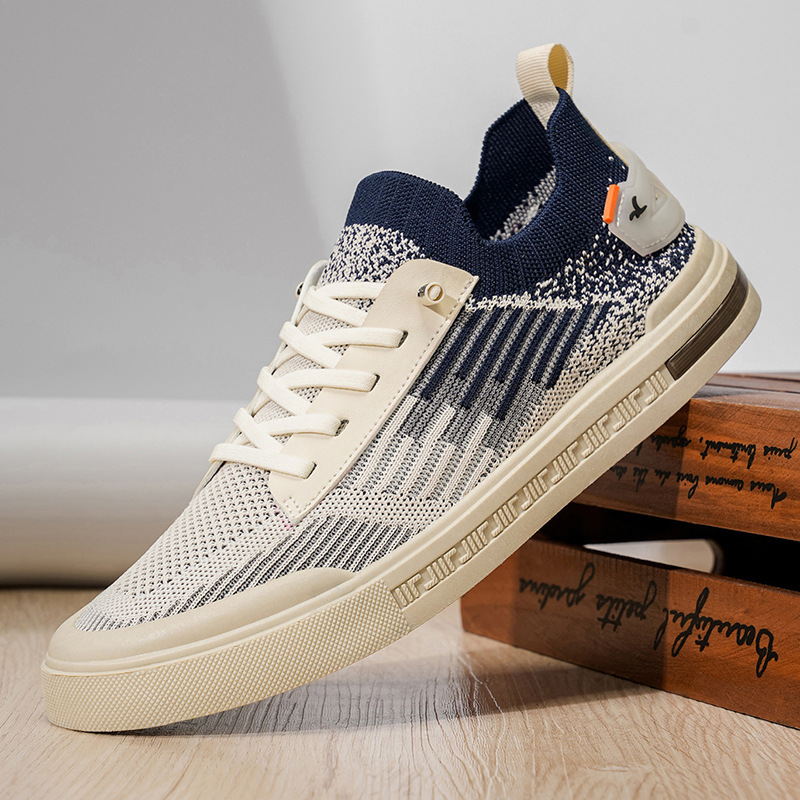 Men's Mesh Lace Up Casual Sneakers
