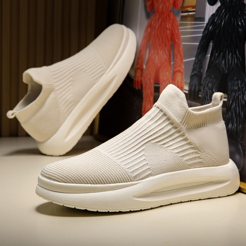 Men's Knit Slip On Sneaker Comfort Shoes