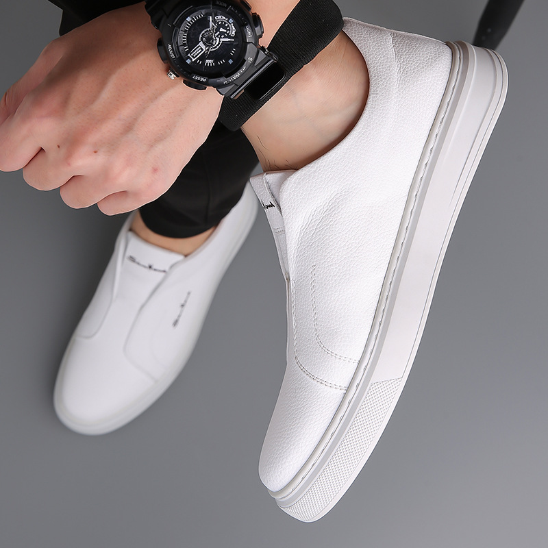 Men's Slip On Leather Casual Shoes